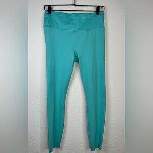 Athleta Women’s Accelerate Green Polyester Ankle Leggings Size M